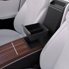 Tesla Series - Non-Slide Center Console Organizer | 3-Section