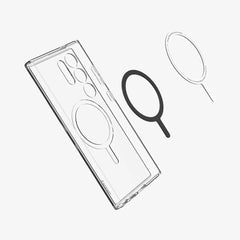 Galaxy S24 Series - Ultra Hybrid Metal Ring (Mag Fit)