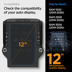 Dodge Models - Screen Protector GLAS.tR SLIM | Anti-Glare