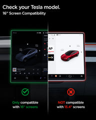 Tesla Series - Screen Protector GLAS.tR EZ Fit | Anti-Glare 16 inch