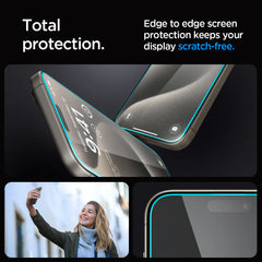iPhone 15 Series - GLAS.tR EZ Fit | Sensor Protected