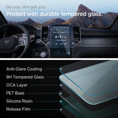 Dodge Models - Screen Protector GLAS.tR SLIM | Anti-Glare