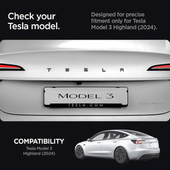 Tesla Series - Rear Emblem Logo Cover | TO322H